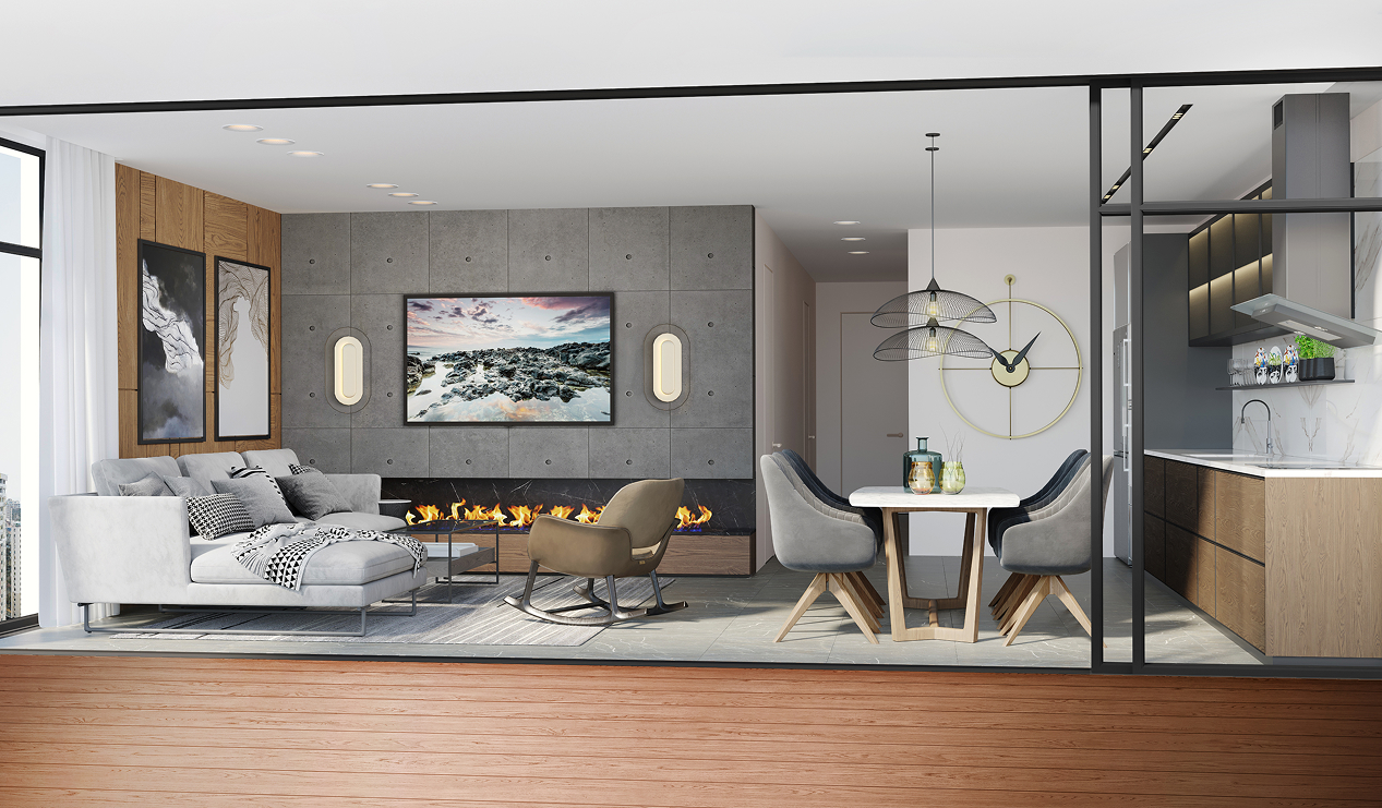 דירת 4 חדרים - סלון מכיון מטבח - דגם E1 - לוגו (4)